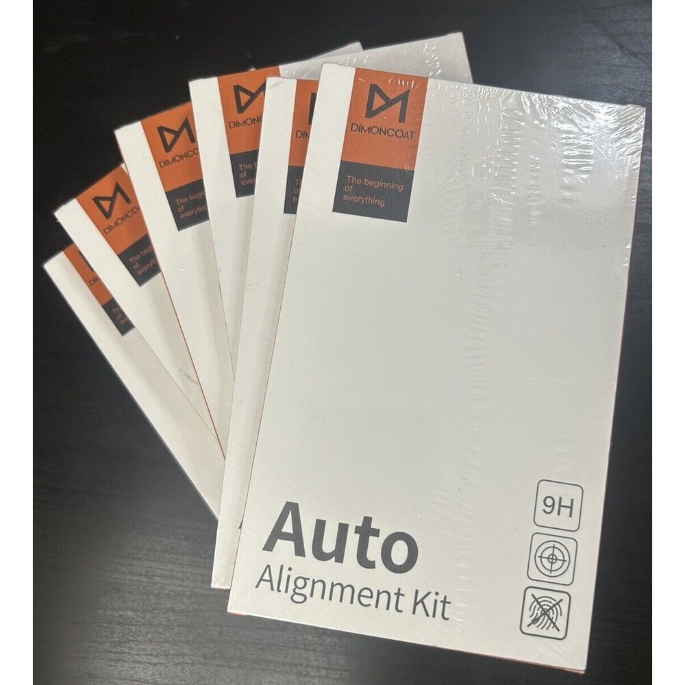 DIMONCOAT 4-PACK for iPhone 15 Pro Max Screen Protector Auto Alignment Kit Te...